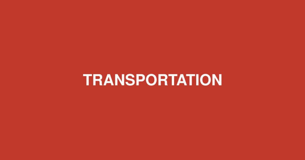 Transportation header
